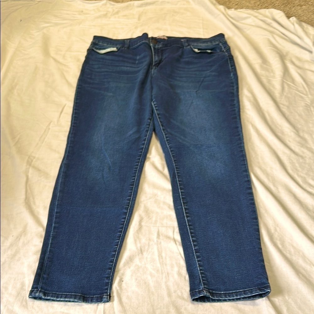 Juicy Couture denim jeans size 18 Dark Wash
